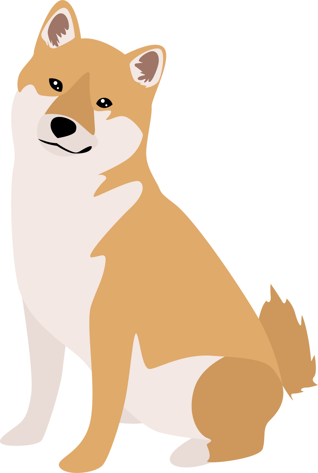 Cute Shiba Inu Clipart